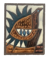 Oiseau plaque lave d'occasion  Hazebrouck