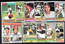 1976 OPC O PEE CHEE TOPPS 1-132 MLB CARTÃO DE BEISEBOL VARIAÇÃO DE ERRO VER LISTA comprar usado  Enviando para Brazil