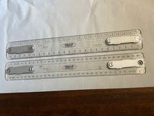 Réguas vintage para máquina de desenho Vemco - 9P-49 e 9P-11 - Pasadena Califórnia comprar usado Réguas vintage para máquina de desenho Vemco - 9P-49 e 9P-11 - Pasadena Califórnia comprar usado  Enviando para Brazil