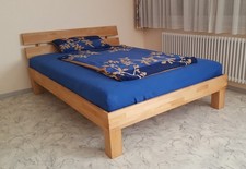 Doppelbett kernbuche massiv gebraucht kaufen  Deutschland