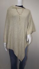 Cashmere poncho cream for sale  LONDON