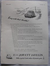 1949 jowett javelin for sale  DARWEN