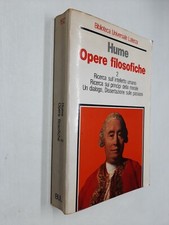 Opere filosofiche hume usato  Roma