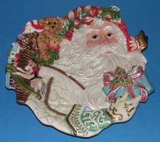 santa christmas plate for sale  Frazier Park