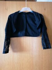 Schwarzer bolero spitzenärmel gebraucht kaufen  Bindlach