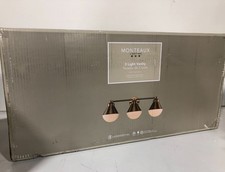 3 glass shade vanity light for sale 3 glass shade vanity light for sale Anderson
