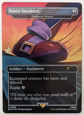 Tênis Power (2099) SLD Lightning Greaves, Secret Lair, Sonic, Foil, Damage LP comprar usado  Enviando para Brazil