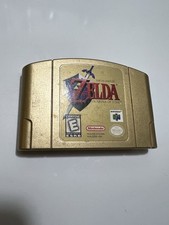 Zelda Ocarina of Time – N64 Gold Collector's Edition – Autêntico Testado Funciona comprar usado  Enviando para Brazil
