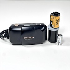 Câmera de Filme 35mm Olympus Mju I Stylus Infinity Bateria VISUALIZADOR DE FILME TRANSPARENTE AUSENTE comprar usado  Enviando para Brazil