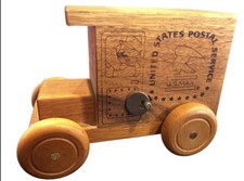 Vtg wooden usps for sale  Lodi