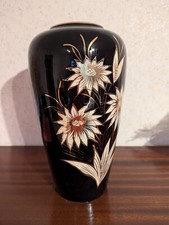 Vase bodenvase schwarz gebraucht kaufen  Pfinztal