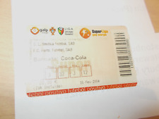 Match ticket benfica for sale  RADSTOCK