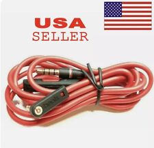Usado, Original Beats Dr Dre 3.5mm conector de áudio cabo L fone de ouvido auxiliar microfone controle conversa OB comprar usado  Enviando para Brazil
