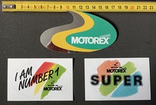 Lot autocollants motorex d'occasion  Mehun-sur-Yèvre