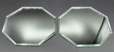 Pair octagonal bevelled for sale  SIDMOUTH