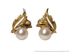 pearl earrings mikimoto for sale  Saint Petersburg