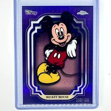 Usado, 2024 Topps cromo Disney Mickey Mouse refractor púrpura #/199 #1 segunda mano  Embacar hacia Argentina