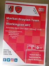 Programme market drayton for sale  SCARBOROUGH