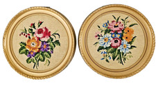 Vintage needlepoint embroidere for sale  Sunnyvale