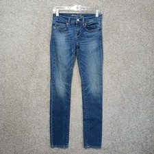 Jeans feminino American Eagle Outfitters 2 azul jeans stretch regular skinny comprar usado Jeans feminino American Eagle Outfitters 2 azul jeans stretch regular skinny comprar usado  Enviando para Brazil