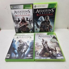 Assassin's Creed: Revelations, Brotherhood, 1 e 3 (Microsoft Xbox 360, 2011) comprar usado  Enviando para Brazil