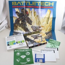 BattleTech Crescent Hawk's Inception 1988 PC pôster manual caixa grande completo, usado comprar usado  Enviando para Brazil