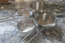 Winco MCP-4P 4 peças conjunto de copo de medição de aço inoxidável novo comprar usado  Enviando para Brazil