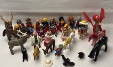 Lote grande de 25 bonecos, cavalos e animais Playmobil comprar usado  Enviando para Brazil
