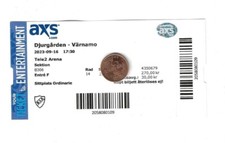 Used ticket djurgarden gebraucht kaufen  Könnern