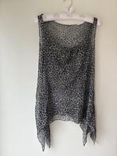 Mesh sheer leopard for sale  CHESHAM