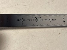 Microlux stainless ruler. for sale  Feeding Hills