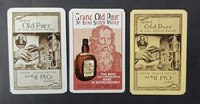 3 cartas de baralho vintage de troca - uísque escocês Old Parr comprar usado  Enviando para Brazil