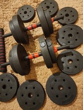 Adjustable comtable dumbells for sale  AYLESBURY