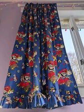 Super Mario Bros Vintage Nintendo Tecido Duas Cortinas de Sombra Romanas Feitas à Mão  comprar usado  Enviando para Brazil