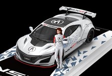HONDA NSX GT3 Evo + Figure  - white - Time Micro 1:64 comprar usado  Enviando para Brazil