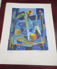 Tony agostini lithographie d'occasion  Coulaines