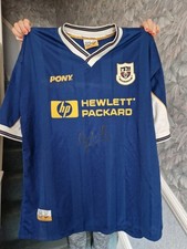 Official signed ginola for sale  LEIGH-ON-SEA