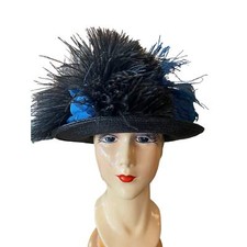 Edwardian feather hat for sale  Waxahachie