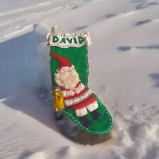 Vintage christmas stocking for sale  BARNSTAPLE