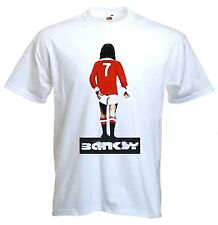 Melhor Camiseta Banksy George - Man United MUFC Urban Art - Tamanhos P-XXXL comprar usado  Enviando para Brazil