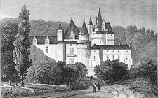 Château ussé gravure d'occasion  Le Chesnay
