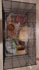 Hamsterkäfig zubehör gebraucht kaufen  Groß-Gerau