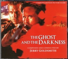 THE GHOST AND THE DARKNESS music by Jerry Goldsmith, complete score, 3CD set comprar usado  Enviando para Brazil