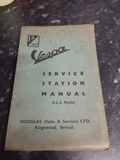 Vespa service station for sale  RUGBY
