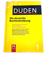 Duden deutsche rechtsschreibun gebraucht kaufen  Coswig