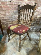 Vintage wooden chair for sale  Hartshorne