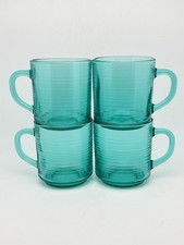 Vintage arcoroc teal for sale  Eatonton