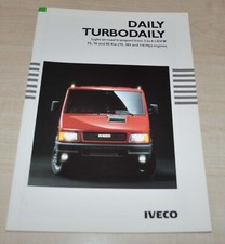 1993 Iveco Turbo Daily Van Truck Folheto Prospekt EN comprar usado  Enviando para Brazil