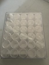 Clear hard plastic for sale  IPSWICH
