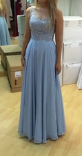 Blue illusion prom for sale  WALLSEND